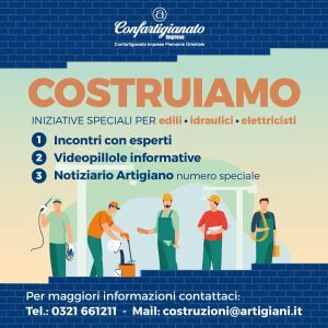 "COSTRUIAMO" - Iniziative speciali per il settore