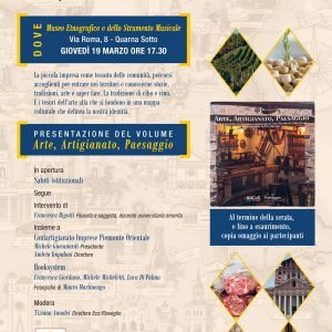 Appuntamento a Quarna con "Arte, Artigianato, Paesaggio"