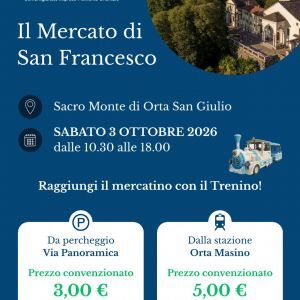 Al mercato di San Francesco, con il trenino ...