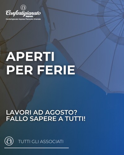APERTI PER FERIE / Comunicaci se lavori ad agosto: lo faremo sapere a tuti!