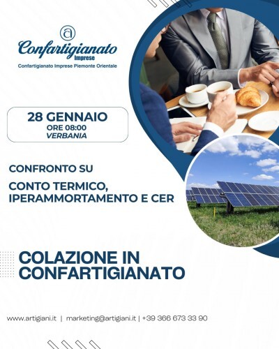 A colazione da noi - Parliamo di Conto Termico 3.0, Iperammortamento e CER