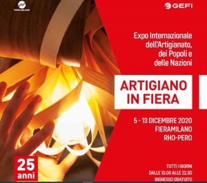 "Artigiano in fiera 2020": sono aperte le iscrizioni all'evento che sarà dal 5 al 13 dicembre