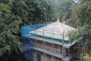 E' terminato il restauro della copertura nella cappella della Resurrezione di Lazzaro