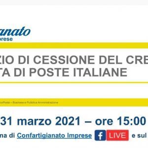 SUPERBONUS 110% - Il servizio di cessione del credito d'imposta di Poste Italiane
