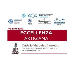 Vetrina dell'Eccellenza Artigiana al castello di Novara - Adesioni entro il 10 ottobre 