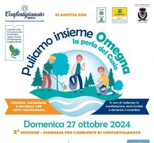 Vieni con noi! Domenica 27 ottobre "Puliamo insieme Omegna"