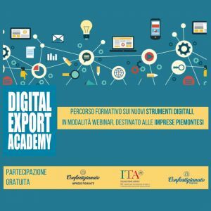Digital Export Academy - Percorso formativo (gratuito) sui nuovi strumenti digitali