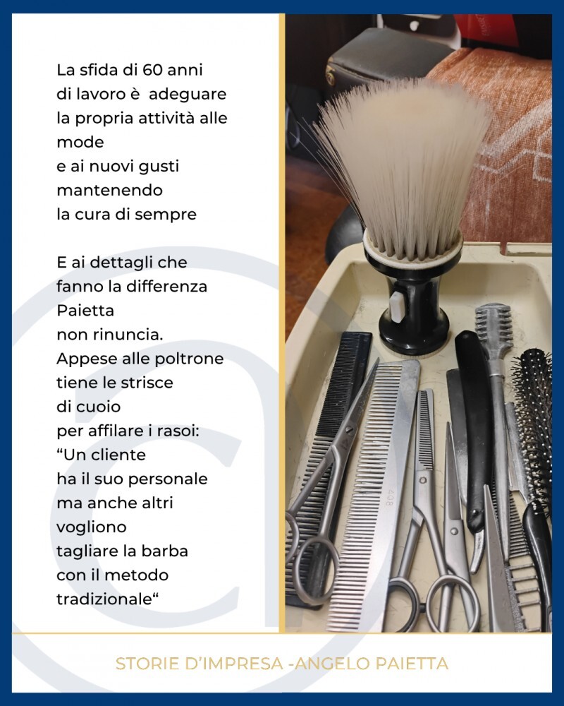 LA STORIA D'IMPRESA - Lavoro e impegno civile per il barbiere di Meina con le forbici in mano da 70 anni: "Voglio continuare ancora un po'..."