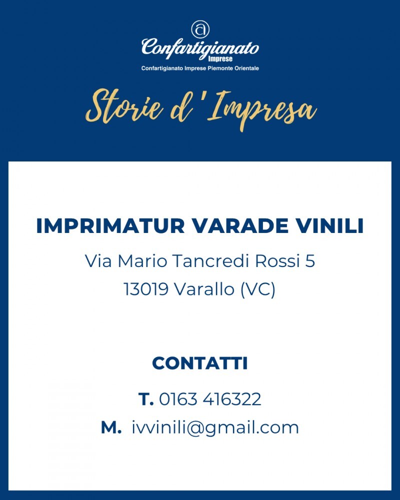 LA STORIA D'IMPRESA / Dischi, che passione! Il futuro nasce in un antico laboratorio della Valsesia con "Imprimatur Varade Vinili": "Il mercato dei dischi è in continua crescita"