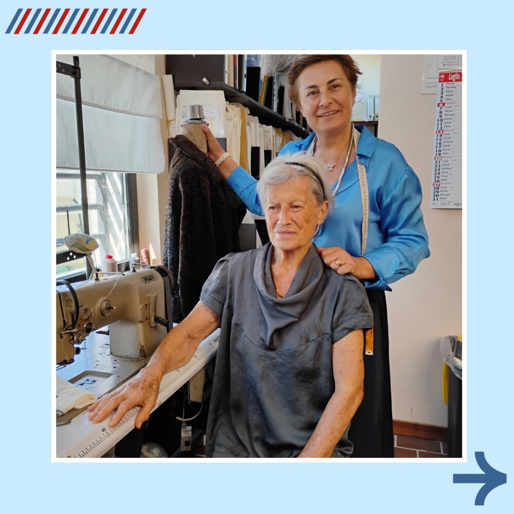 LA STORIA D'IMPRESA /  Il fascino dell'atelier di “Alta moda Giroli" con i capi nuovi e vintage: "La qualità è l’alternativa al consumismo sfrenato nel vestire che comincia a stufare"