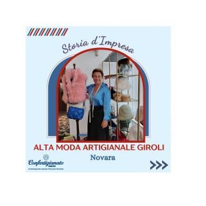 LA STORIA D'IMPRESA /  Il fascino dell'atelier di “Alta moda Giroli" con i capi nuovi e vintage: "La qualità è l’alternativa al consumismo sfrenato nel vestire che comincia a stufare"