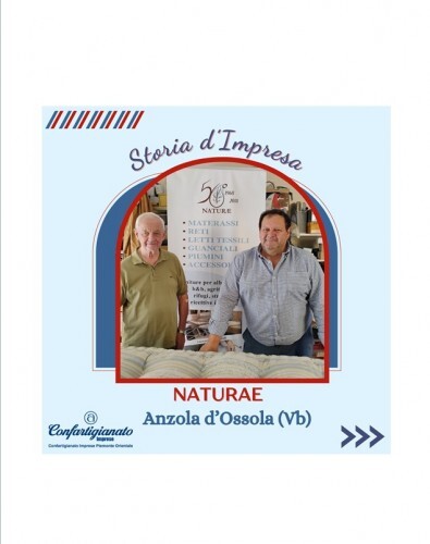 LA STORIA D'IMPRESA / Il manager-artigiano crea "Naturae" nel laboratorio di Anzola d'Ossola: "Solo materassi e cuscini di alta qualità  grazie a materiali sani e l'anima green"