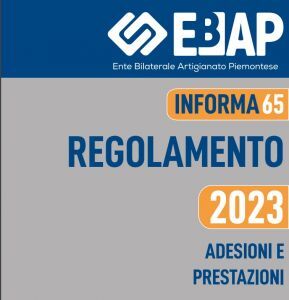 E' stato pubblicato il nuovo regolamento Ebap 2023 