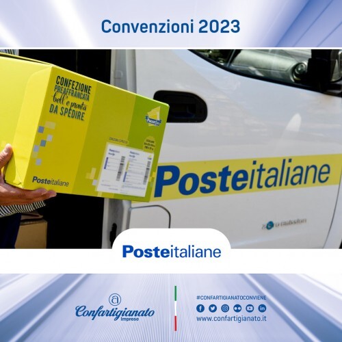 POSTE ITALIANE - La nuova convenzione di Confartigianato