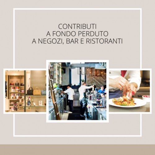 Fondi per bar, negozi e ristoranti del Lago Maggiore -