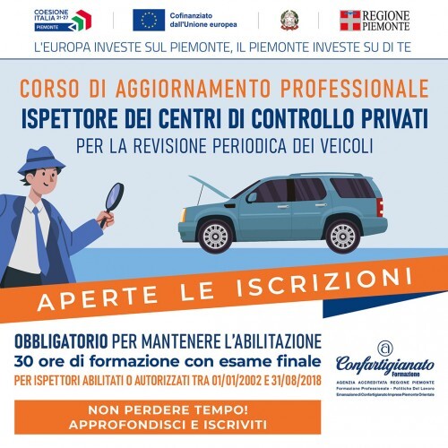 Al via i corsi per ispettori dei centri di revisione