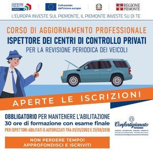 Al via i corsi per ispettori dei centri di revisione