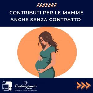 Contributi di maternità per le mamme che non hanno un contratto