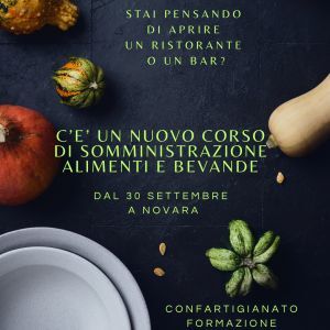 Sogni di aprire un bar o un ristorante? Preparati a realizzare il tuo desiderio e segui il nuovo corso (obbligatorio) di Somministrazione cibi e bevande