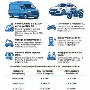 ECOBONUS - Scopri i nuovi incentivi per veicoli commerciali e auto