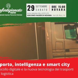 "Trasporto, intelligenza e smart city": un convegno di Confartigianato indaga il futuro